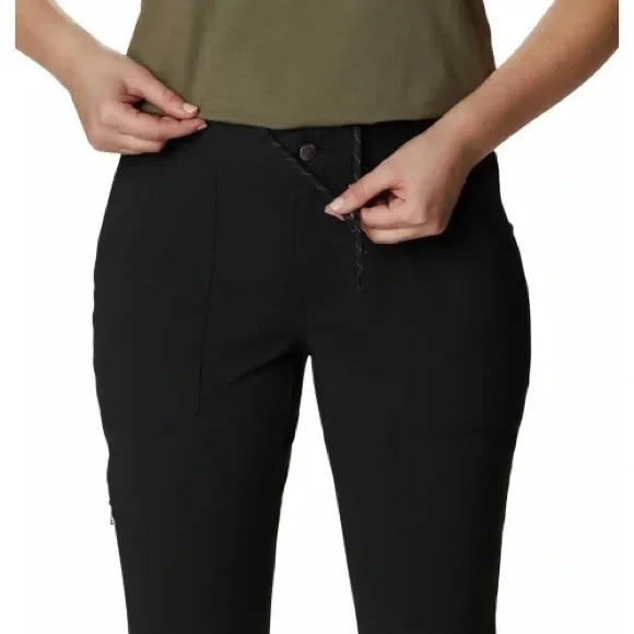 Columbia Climber Canyon™ II Capri 3/4 Pants Women's Black Like New Size 12 - Picture 3 of 16